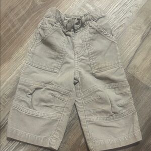 Cherokee Beige Corduroy Utility Pants for Kids